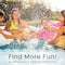 Pool Central 16" Green & Red Paddle Pong Set Swimming Pool Game